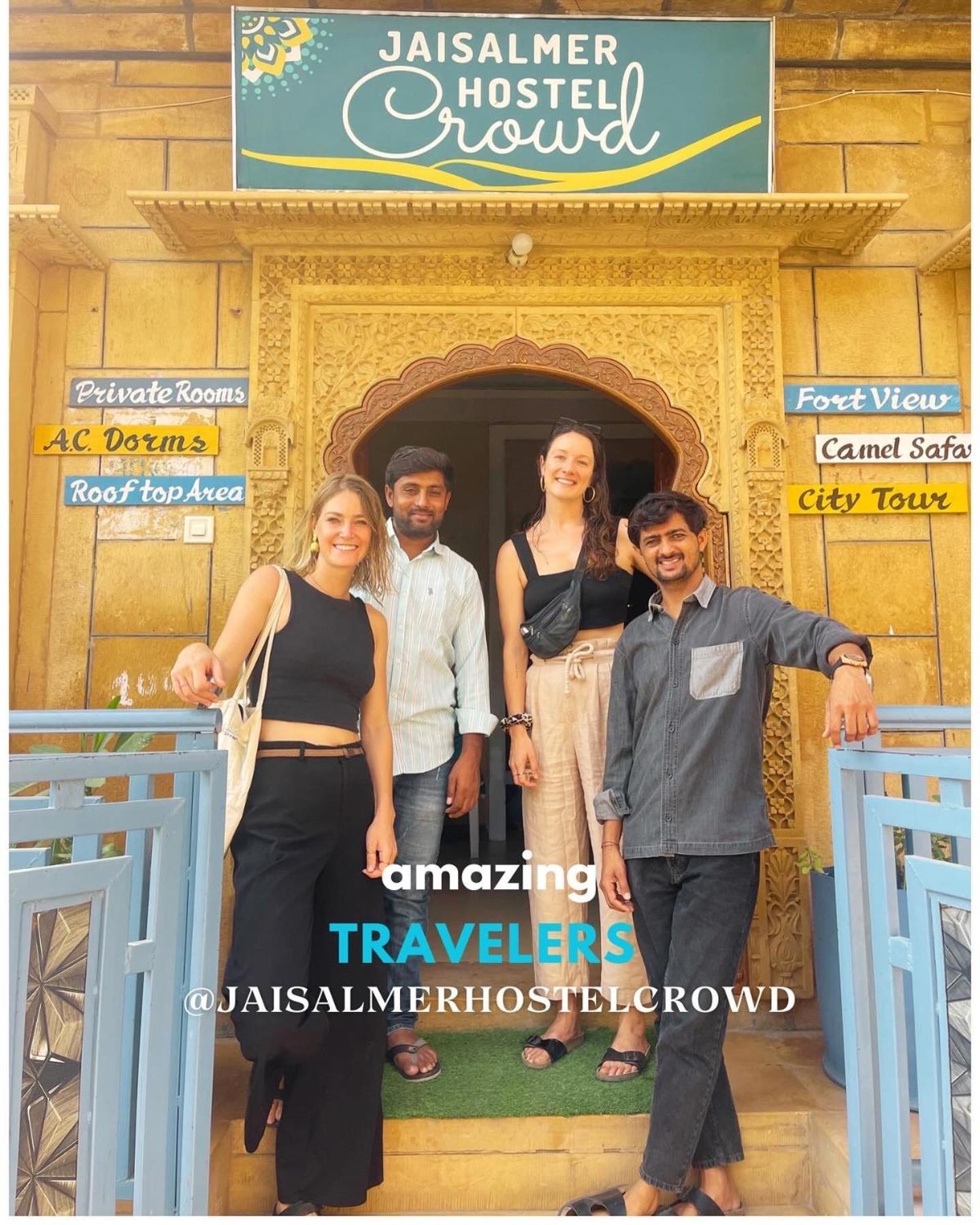 Jaisalmer Hostel Crowd Eksteriør billede